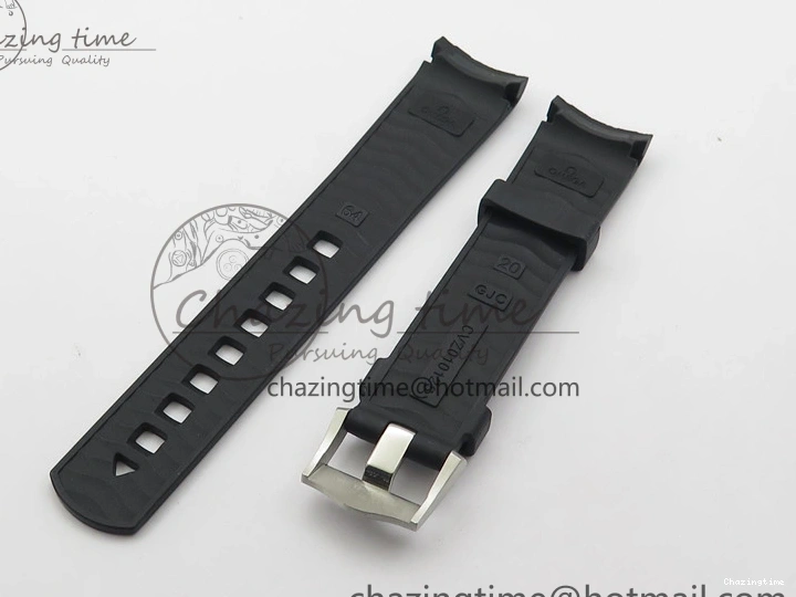 0202 Seamaster Diver 300M ORF 1:1 Best Edition Black Ceramic White Dial on SS Bracelet A Reliable 7865